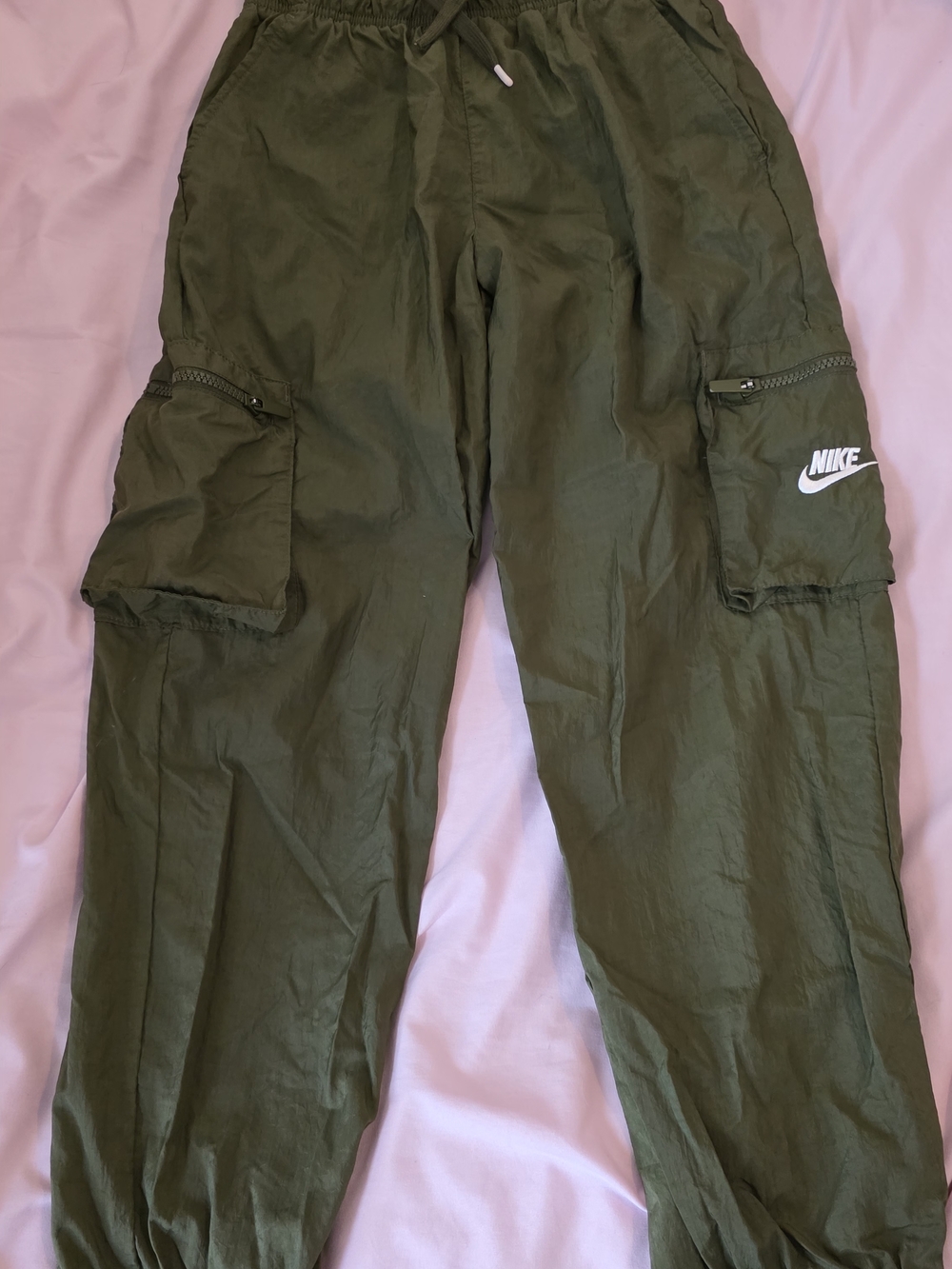 Nike Olive Green Cargo Joggers